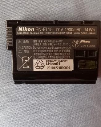 batteria EN-EL15 Nikon
