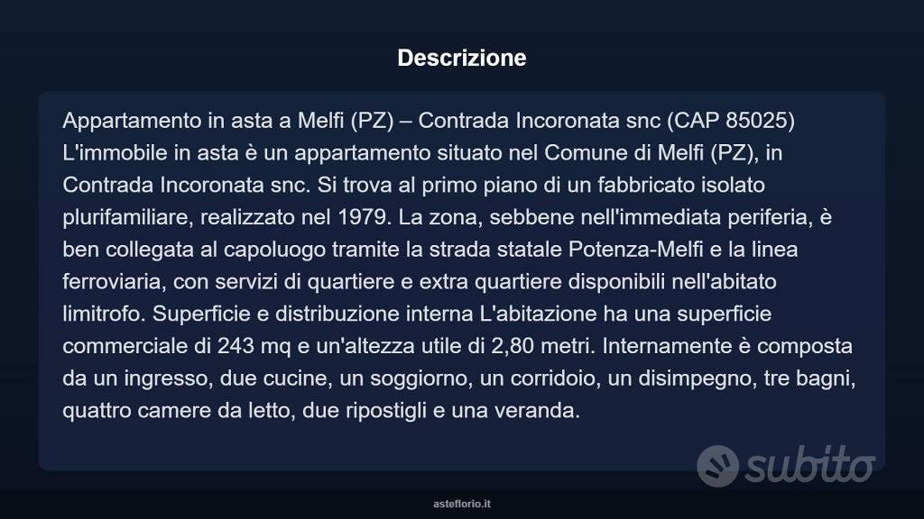 Appartamento – Melfi, Potenza - Vista 4