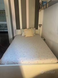 letto da una piazza e mezzo con letto estraibile