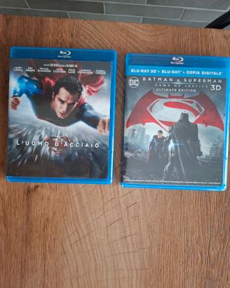 L'uomo D'acciaio Man Of Steel + Batman V Superman