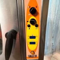 Forno ristorazione a gas completo di supporto