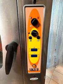 Forno ristorazione a gas completo di supporto