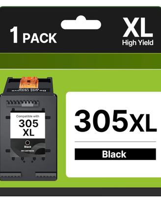 305 XL Nero Cartuccia Sostituzione per HP 305