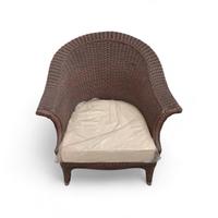 Due poltrone in rattan 