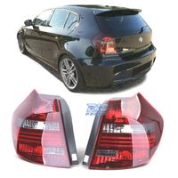 FANALI BMW E81 E87 LCI 07-11 ROSSO AFFUMICATO