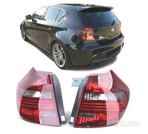 FANALI BMW E81 E87 LCI 07-11 ROSSO AFFUMICATO