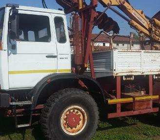 Camion MAN Trivella funzionante pochi Km