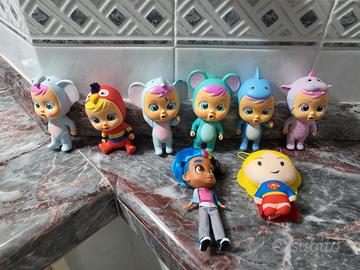 LOTTO GIOCATTOLI CRY BABIES e altri