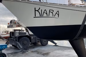 BARCA A VELA TRAPPER KIARA USATA in condivisione
