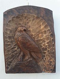 SCULTURA BASSORILIEVO AQUILA 