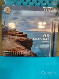 LYRA Graduate Pastelli colorati 24 pz col. assorti