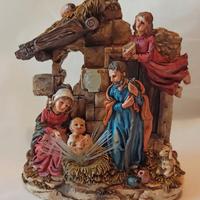 Presepe in resina.