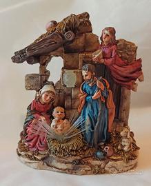 Presepe in resina.