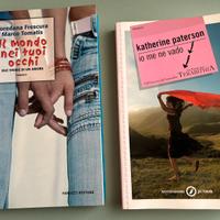 2 LIBRI: Il mondo nei tuoi occhi e Io me ne vado