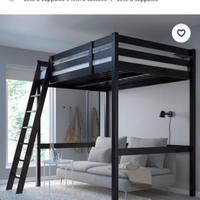 Letto matrimoniale ikea a soppalco