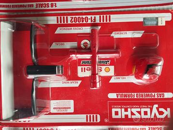 Lotto Ricambi Kyosho Ferrari F2004 1:8 DeAgostini