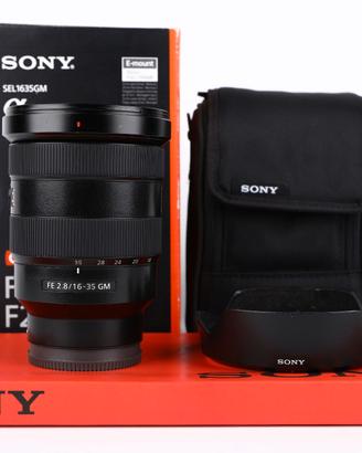 Sony 16-35mm 2.8 FE GM E-Mount  USATO GARANTITO PE
