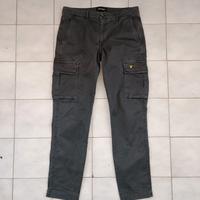 Cargo Pant Lyle & Scott W33 Anthracite Casual Moda