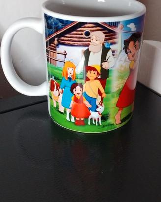 tazza di heidi con personaggi