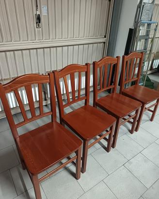 sedie in legno