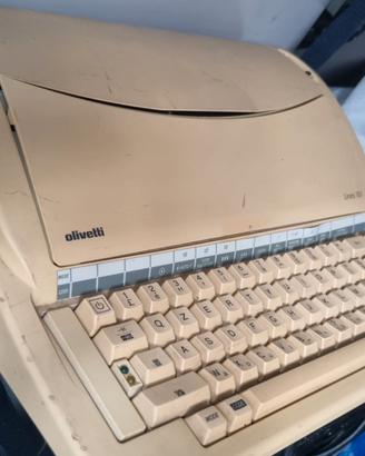 0072NN-Macchina Da Scrivere Olivetti Linea 101 ele