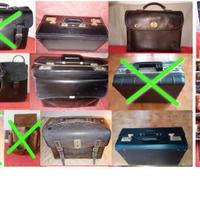 Borse da lavoro cuoio vintage e altro x fai da te