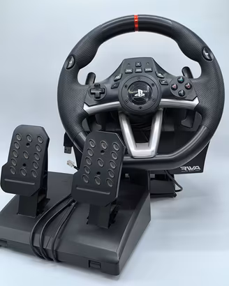 Volante HORI Racing Wheel + Pedaliera PS4 PS5 PC