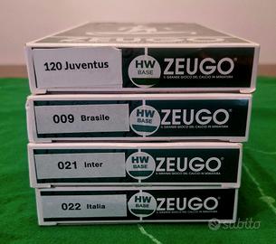 Subbuteo lotto 4 squadre zeugo