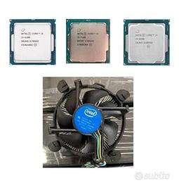 Dissipatore + processori i3 6100-i3 7100-i3 8100