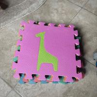 Tappeto gioco con animali