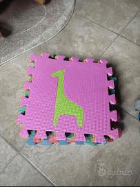 Tappeto gioco con animali