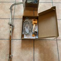 Colonna doccia senza miscelatore in acciaio