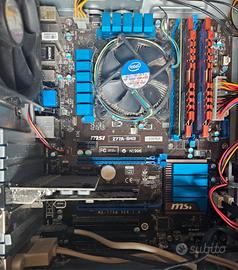 Intel  i5 3450 8GB ram GSKILL CRUCIAL MSI Z77A 