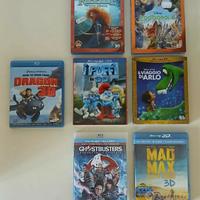 DVD BLU-RAY 3D E 2D e 12 CUSTODIE DVD