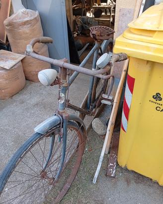 bicicletta da uomo antica