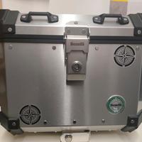 Top case bauletto originale Benelli + piastra 