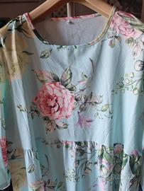 Abito color turchese