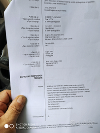 Autista Pat .B.ponteggista contratto metalmeccan