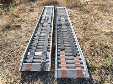 Rampe da carico in alluminio 80 q.li