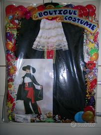 Costume Carnevale Zorro Bambino tg. 4/5 Anni