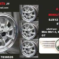 Minilite 5x12 4x101,6 et31 silver mini