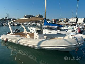 Gommone/barca a motore/capelli tempest 770