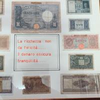BANCONOTE ORIGINALI LIRE ITALIANE PERFETTE