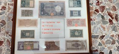 BANCONOTE ORIGINALI LIRE ITALIANE PERFETTE