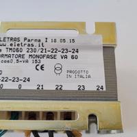 Trasformatore ELETRAS TM060 23021-22-23-24V