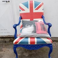 Poltrona barocco modenese gastone Band. Inglese