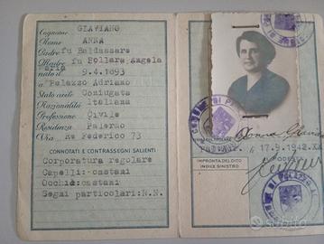 documenti del ventennio 