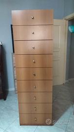 Mobile a più cassetti