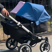 Bugaboo donkey gemellare e lettini foppapedretti