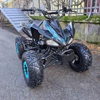 QUAD 125cc Ruote 8 BLACK/ BLUE RACING